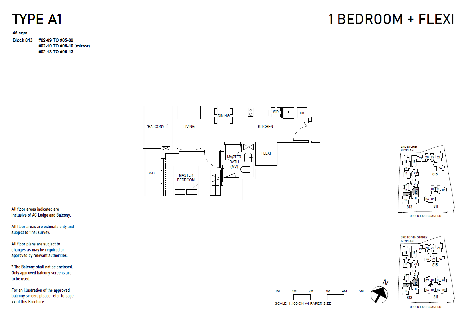 Bagnall Haus 1 Bedroom Floor Plan 13